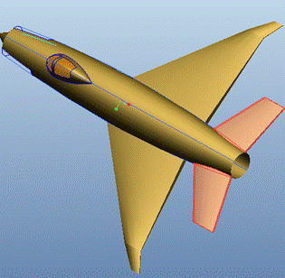 Pro/E软件创建飞机模型(图文教程),单击,如图,曲面,完成,第154张 Pro/E软件创建飞机模型(图文教程),Pro/E软件创建飞机模型,单击,如图,曲面,完成,第154张