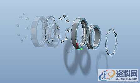 ProE绘制深沟球轴承,单击,如图,绘制,完成,命令,第21张