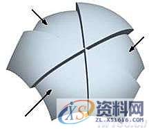 ProE5.0曲面操作技巧分享,曲面,如图,偏移,模型,第45张 ProE5.0曲面操作技巧分享,曲面,如图,偏移,模型,第45张