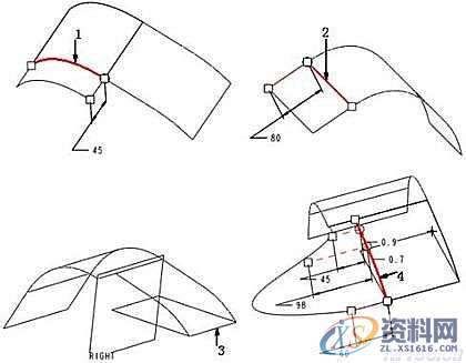ProE5.0曲面操作技巧分享,曲面,如图,偏移,模型,第30张 ProE5.0曲面操作技巧分享,曲面,如图,偏移,模型,第30张