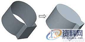 ProE5.0曲面操作技巧分享,曲面,如图,偏移,模型,第43张 ProE5.0曲面操作技巧分享,曲面,如图,偏移,模型,第43张