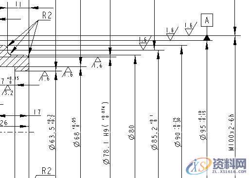 ProE工程图教程-导向套工程图创建案例,标注,公差,选项,对话框,视图,第29张 ProE工程图教程-导向套工程图创建案例,标注,公差,选项,对话框,视图,第29张