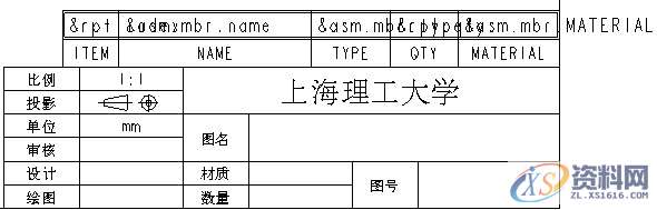 ProE工程图教程-BOM表的制作,如图,表格,设置,区域,第24张 ProE工程图教程-BOM表的制作,如图,表格,设置,区域,第24张
