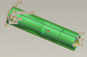 Pro/e设计轴类零件及加工步骤,如图,单击,对话框,设置,菜单,第64张