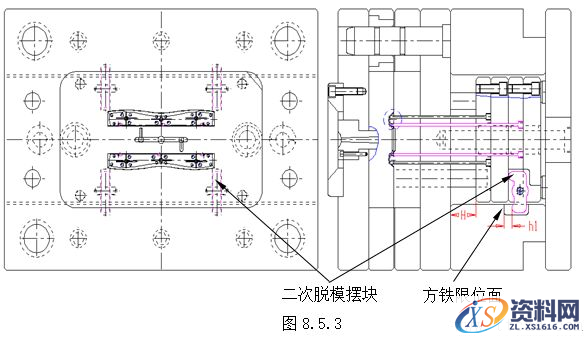 模具设计指南-8.脱模机构(图文教程),顶针,脱模,如图,机构,配合,第24张 模具设计指南-8.脱模机构(图文教程),模具设计指南-8.脱模机构,顶针,脱模,如图,机构,配合,第24张