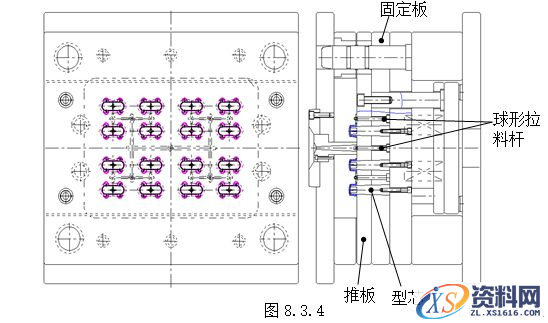 模具设计指南-8.脱模机构(图文教程),顶针,脱模,如图,机构,配合,第13张 模具设计指南-8.脱模机构(图文教程),模具设计指南-8.脱模机构,顶针,脱模,如图,机构,配合,第13张
