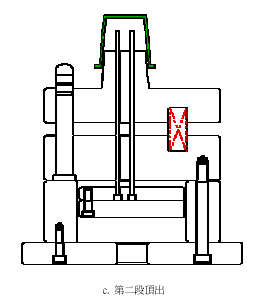 单顶针板组合二次顶出机构(图文教程),可以,模板,模具,第4张 单顶针板组合二次顶出机构(图文教程),单顶针板组合二次顶出机构,可以,模板,模具,第4张