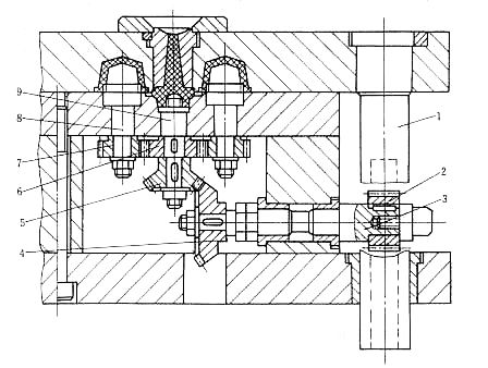 塑料模具设计教程_5-6模具推出机构设计(图文教程),塑件,浇口,机构,第44张 塑料模具设计教程_5-6模具推出机构设计(图文教程),塑料模具设计教程_5-6模具推出机构设计,塑件,浇口,机构,第44张