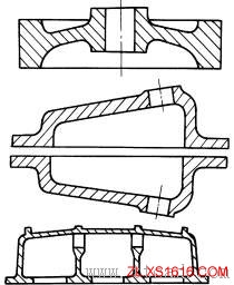 铸造件结构设计:避免过大的水平面(图文教程),平面图,结构设计,第2张 铸造件结构设计:避免过大的水平面(图文教程),铸造件结构设计:避免过大的水平面,平面图,结构设计,第2张