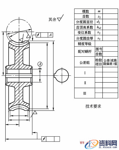 机械制图--齿轮的图样格式(GB/T 4459.2—2003)(图文教程),制图,齿轮,格式,第3张 机械制图--齿轮的图样格式(GB/T 4459.2—2003)(图文教程),2d1d7,制图,齿轮,格式,第3张