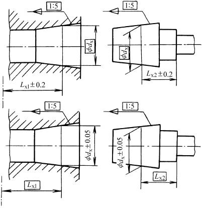 基本锥度法(GB/T15754—1995)（图文教程）,基本锥度法(GB/T15754—1995),公差,圆锥,尺寸,直径,第7张