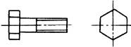 常用紧固件简化画法(GB/T4459.1—1995)（图文教程）,常用紧固件简化画法(GB/T4459.1—1995),螺栓,第1张