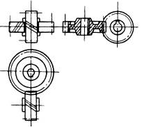 齿轮啮合画法(GB/T4459.2—1984)(图文教程),画法,齿轮,圆锥,第4张 齿轮啮合画法(GB/T4459.2—1984)(图文教程),齿轮啮合画法(GB/T4459.2—1984),画法,齿轮,圆锥,第4张