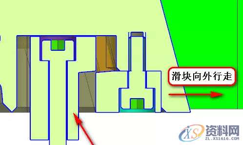 塑胶模具设计——模具分享前模“弹滑块”的做法参考,模具设计,塑胶,模具,参考,第8张