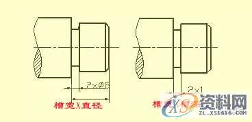 模具设计中的尺寸标注,学会了可以看懂复杂模具图纸1. 常见结构的尺寸注法,尺寸,模具设计,图纸,标注,模具,第6张 模具设计中的尺寸标注,学会了可以看懂复杂模具图纸1. 常见结构的尺寸注法,尺寸,模具设计,图纸,标注,模具,第6张
