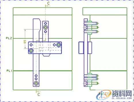 塑胶模具设计中扣机的结构及应用方法,模具设计,塑胶,结构,第3张 塑胶模具设计中扣机的结构及应用方法,模具设计,塑胶,结构,第3张