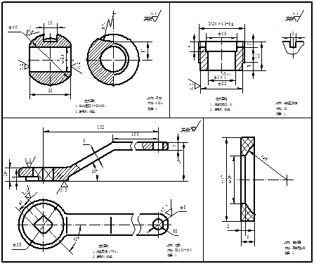机械制图教程(8.6)装配体测绘和装配图画法(图文教程),装配图,教程,画法,制图,第3张 机械制图教程(8.6)装配体测绘和装配图画法(图文教程),机械制图教程(8.6)装配体测绘和装配图画法,装配图,教程,画法,制图,第3张