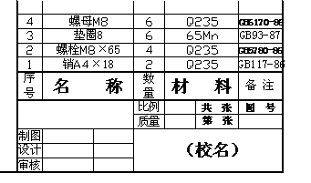 机械制图教程(8.4)装配图的零件序号和明细栏(图文教程),装配图,教程,明细,制图,零件,第3张 机械制图教程(8.4)装配图的零件序号和明细栏(图文教程),机械制图教程(8.4)装配图的零件序号和明细栏,装配图,教程,明细,制图,零件,第3张