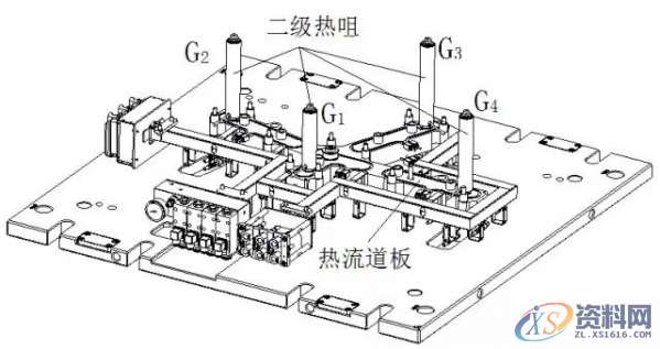 汽车左后门板大型注塑模具设计技巧与步骤,模具设计,注塑,步骤,第9张 汽车左后门板大型注塑模具设计技巧与步骤,模具设计,注塑,步骤,第9张