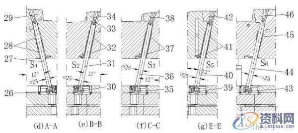 汽车左后门板大型注塑模具设计技巧与步骤,模具设计,注塑,步骤,第4张 汽车左后门板大型注塑模具设计技巧与步骤,模具设计,注塑,步骤,第4张
