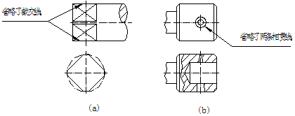 机械制图教程-(5.4)其它表达方法(图文教程),教程,制图,其它,第13张 机械制图教程-(5.4)其它表达方法(图文教程),机械制图教程-(5.4)其它表达方法,教程,制图,其它,第13张