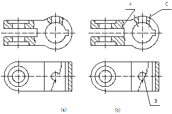 机械制图教程-(5.2)剖视图(图文教程),剖视图,教程,制图,第27张 机械制图教程-(5.2)剖视图(图文教程),机械制图教程-(5.2)剖视图,剖视图,教程,制图,第27张