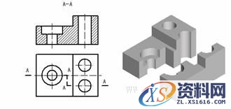 机械制图教程-(5.2)剖视图(图文教程),剖视图,教程,制图,第10张 机械制图教程-(5.2)剖视图(图文教程),机械制图教程-(5.2)剖视图,剖视图,教程,制图,第10张