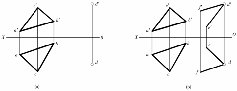 机械制图教程-(2.4)直线与平面、两平面的相对位置(图文教程) ...,教程,制图,直线,平面,第3张 机械制图教程-(2.4)直线与平面、两平面的相对位置(图文教程) ...,机械制图教程-(2.4)直线与平面、两平面的相对位置,教程,制图,直线,平面,第3张