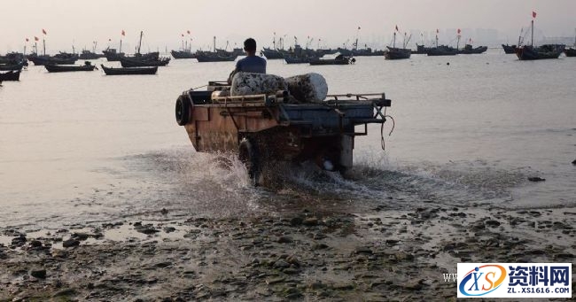 渔夫竟然自己发明了海陆两栖三轮摩托车,两栖,三轮,第3张 渔夫竟然自己发明了海陆两栖三轮摩托车,小学文化渔民发明海陆两栖三轮摩托车,两栖,三轮,第3张