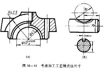 机械制图教程—10-4零件图中的尺寸标注(图文教程),图中,教程,制图,标注,零件,第13张 机械制图教程—10-4零件图中的尺寸标注(图文教程),机械制图教程—10-4零件图中的尺寸标注,图中,教程,制图,标注,零件,第13张