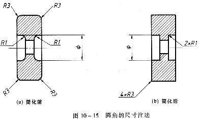 机械制图教程—10-2零件上常见的工艺结构(图文教程),教程,制图,零件,结构,第14张 机械制图教程—10-2零件上常见的工艺结构(图文教程),机械制图教程—10-2零件上常见的工艺结构,教程,制图,零件,结构,第14张