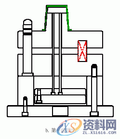 塑胶模具设计-单顶针板组合二次顶出机构,模具设计,塑胶,机构,第3张 塑胶模具设计-单顶针板组合二次顶出机构,模具设计,塑胶,机构,第3张