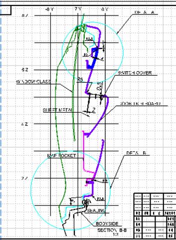 汽车公司汽车门护板饰件设计指南(图文教程),图文,第13张 汽车公司汽车门护板饰件设计指南(图文教程),汽车公司汽车门护板饰件设计指南,图文,第13张