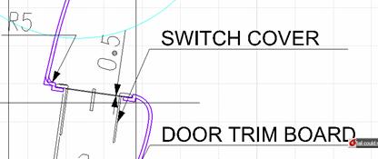汽车公司汽车门护板饰件设计指南(图文教程),图文,第16张 汽车公司汽车门护板饰件设计指南(图文教程),汽车公司汽车门护板饰件设计指南,图文,第16张