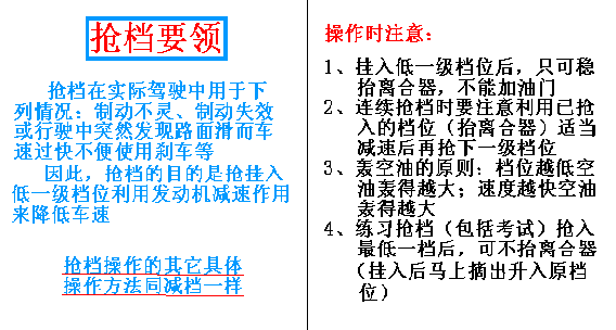 看图学汽车驾驶-汽车驾驶教程(图文教程),教程,第15张 看图学汽车驾驶-汽车驾驶教程(图文教程),看图学汽车驾驶-汽车驾驶教程,教程,第15张