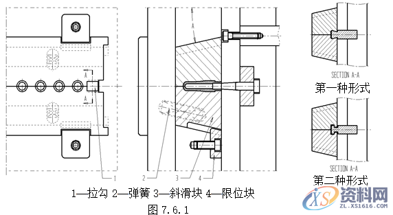 塑胶模具设计指南-各类行位设计的方法,模具设计,塑胶,第24张