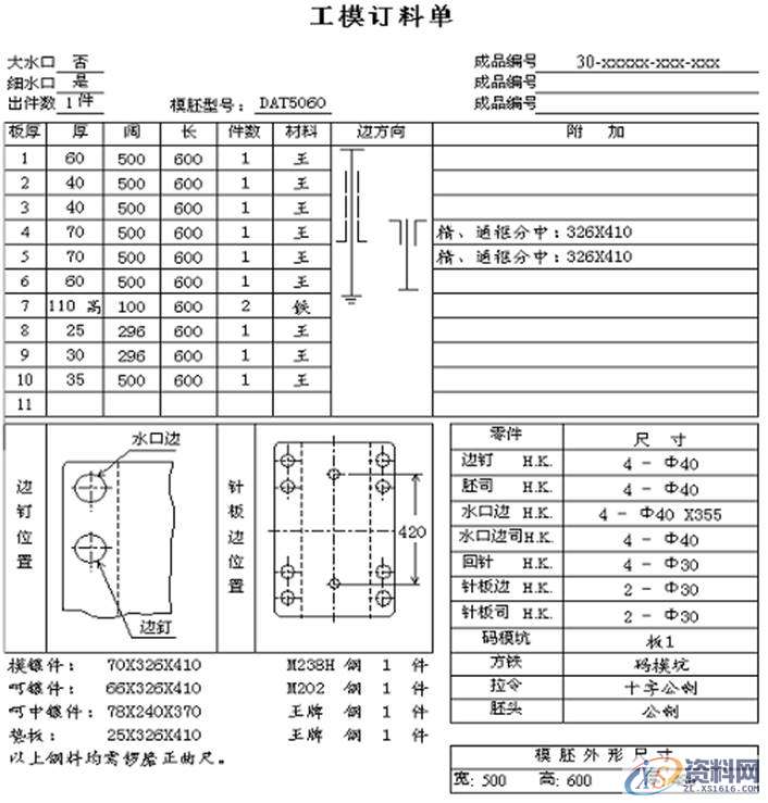 模具设计指南-各种模具类型的报价方法,模具设计,模具,第9张 模具设计指南-各种模具类型的报价方法,模具设计,模具,第9张