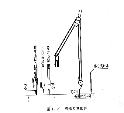 机械制图教程—1-2常用绘图工具(图文教程),如图,绘图,第6张 机械制图教程—1-2常用绘图工具(图文教程),机械制图教程—1-2常用绘图工具,如图,绘图,第6张