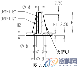 塑胶模具设计指南-胶件结构,如图,斜度,曲面,模具,脱模,第35张 塑胶模具设计指南-胶件结构,如图,斜度,曲面,模具,脱模,第35张