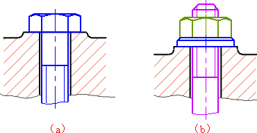 机械制图-6.7 装配结构的合理性简介（图文教程）,机械制图-6.7_装配结构的合理性简介,结构,如图,画法,装配,第9张