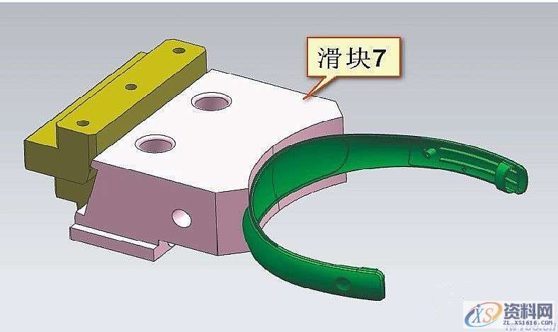 塑胶模具设计-耳机夹模具结构分析,模具设计,塑胶,模具,结构,第8张 塑胶模具设计-耳机夹模具结构分析,模具设计,塑胶,模具,结构,第8张