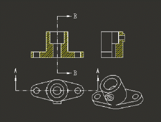 机械零件识图基础知识(图文教程),教程,第3张 机械零件识图基础知识(图文教程),机械零件识图基础知识,教程,第3张
