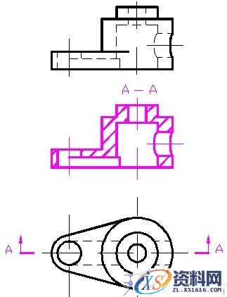 机械制图基础实例解答（5）（图文教程）,机械制图基础实例解答（5）,制图,实例,基础,第3张