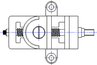 UG模具设计-UG的虎钳装配、爆炸图与工程图生成,模具设计,装配,生成,第75张 UG模具设计-UG的虎钳装配、爆炸图与工程图生成,模具设计,装配,生成,第75张