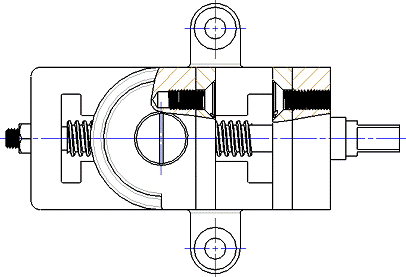 UG模具设计-UG的虎钳装配、爆炸图与工程图生成,模具设计,装配,生成,第83张 UG模具设计-UG的虎钳装配、爆炸图与工程图生成,模具设计,装配,生成,第83张