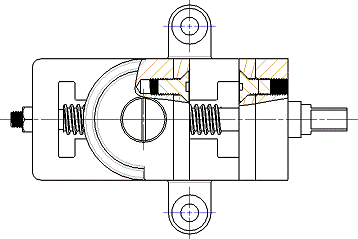UG模具设计-UG的虎钳装配、爆炸图与工程图生成,模具设计,装配,生成,第79张 UG模具设计-UG的虎钳装配、爆炸图与工程图生成,模具设计,装配,生成,第79张