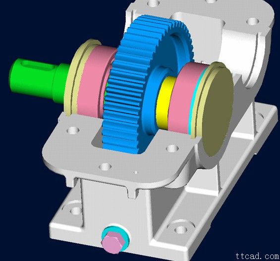 减速器装配图的画法（图文教程）,减速器装配图的画法,装配图,画法,教程,第3张