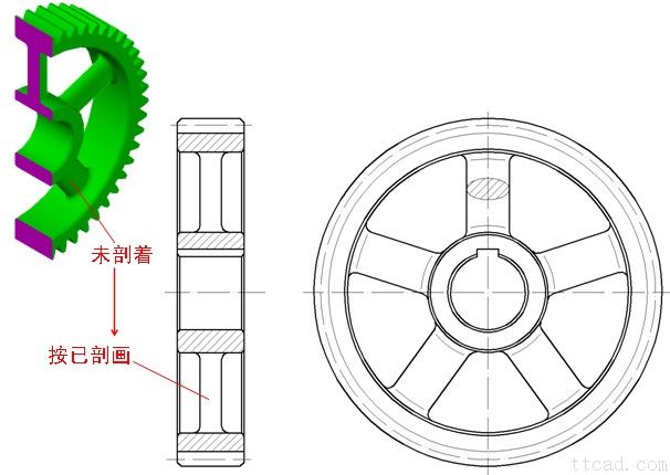 齿轮的画法（图文教程）,齿轮的画法,齿轮,画法,第11张