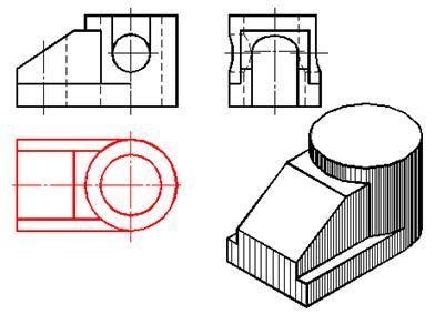 五、组合体|AutoCAD机械制图教程（图文教程）,五、组合体|AutoCAD机械制图教程,组合体,教程,制图,AutoCAD,第26张