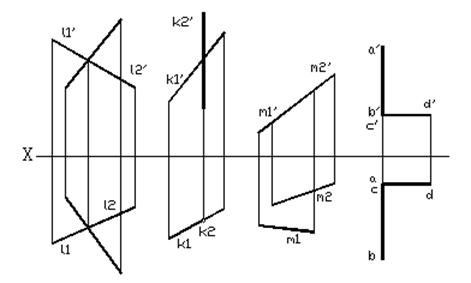 三、点,直线,平面的投影|AutoCAD机械制图教程(图文教程),教程,制图,直线,投影,第21张 三、点,直线,平面的投影|AutoCAD机械制图教程(图文教程),三、点,直线,平面的投影|AutoCAD机械制图教程,教程,制图,直线,投影,第21张